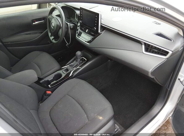 JTDVPMAE6MJ147961 2021 TOYOTA COROLLA Silver Widok wnętrza z przodu
