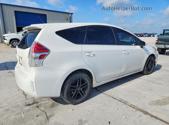 JTDZN3EU2GJ044124 2016 TOYOTA PRIUS Белый Задняя правая четверть