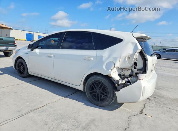 JTDZN3EU2GJ044124 2016 TOYOTA PRIUS Белый Задняя левая четверть