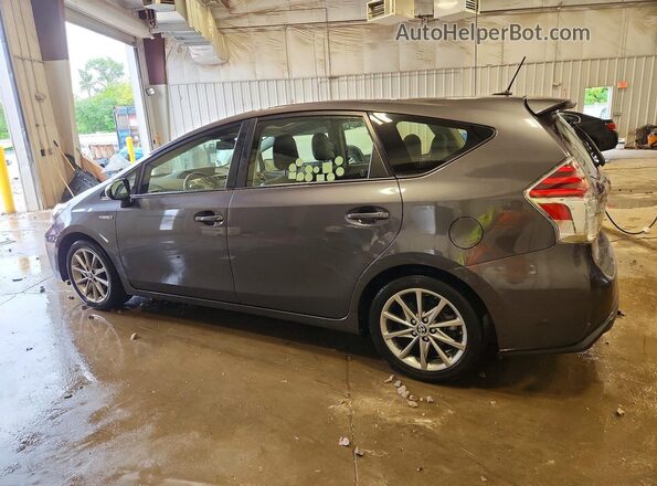 JTDZN3EUXGJ042184 2016 TOYOTA PRIUS Gray 