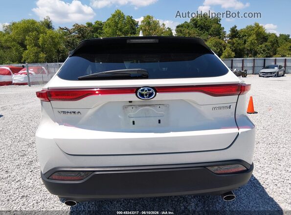 JTEAAAAH0MJ029697 2021 TOYOTA VENZA White 