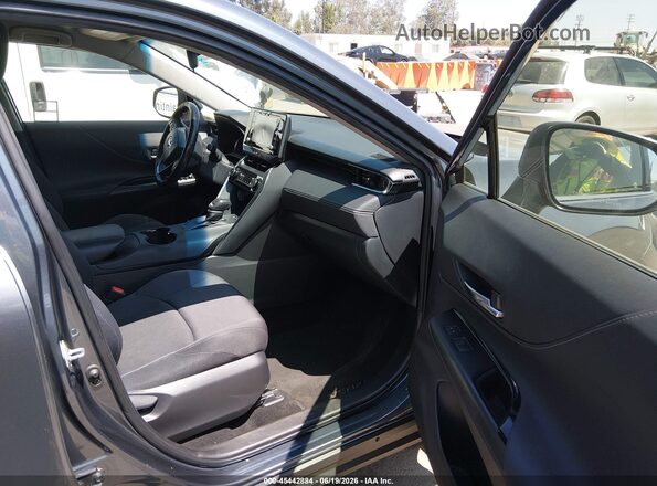 JTEAAAAH0NJ117814 2022 TOYOTA VENZA Gray Widok wnętrza z przodu
