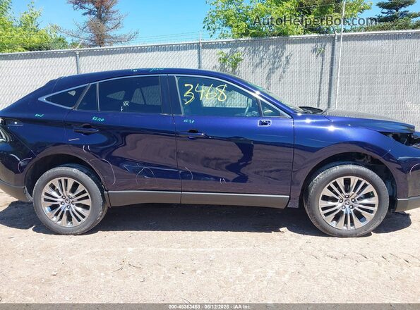 JTEAAAAH0PJ140075 2023 TOYOTA VENZA Blue Սալոնի 360 աստիճան տեսք