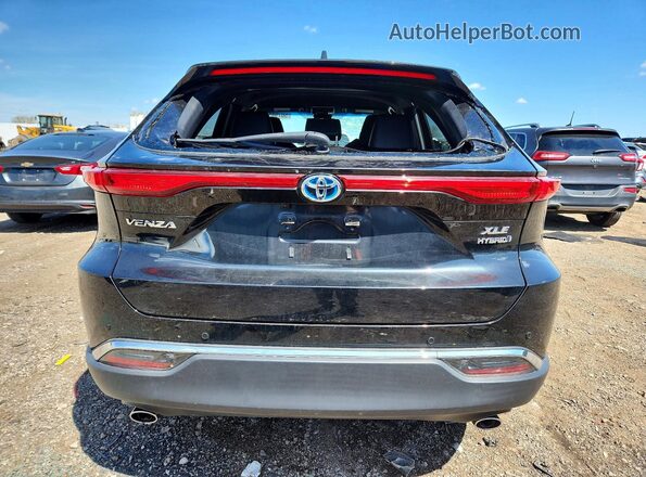 JTEAAAAH1MJ016232 2021 TOYOTA VENZA Черный Вид сзади
