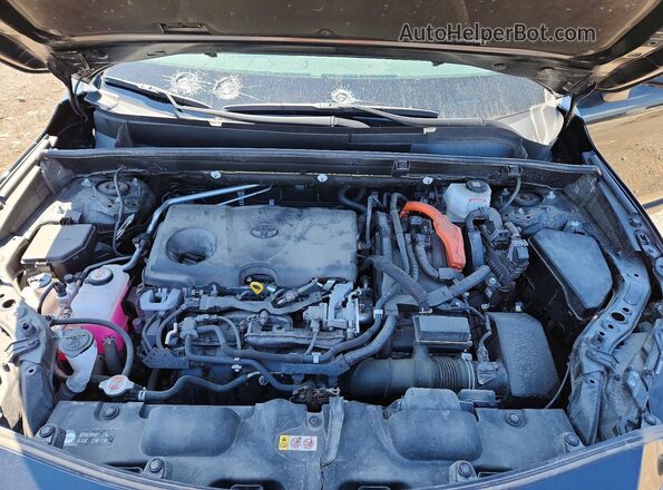JTEAAAAH1MJ016232 2021 TOYOTA VENZA Черный Вид подкапотного пространства