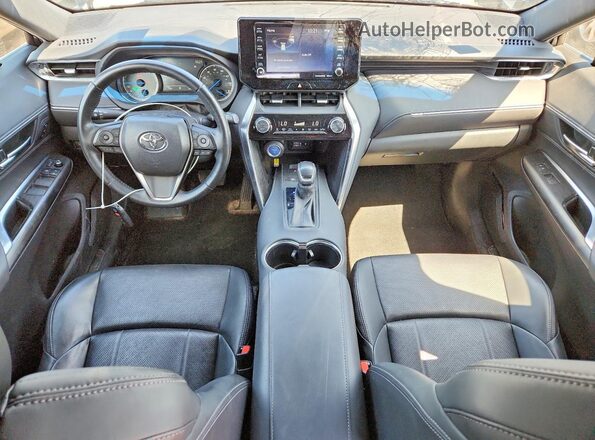 JTEAAAAH1MJ016232 2021 TOYOTA VENZA Черный Вид панели приборов