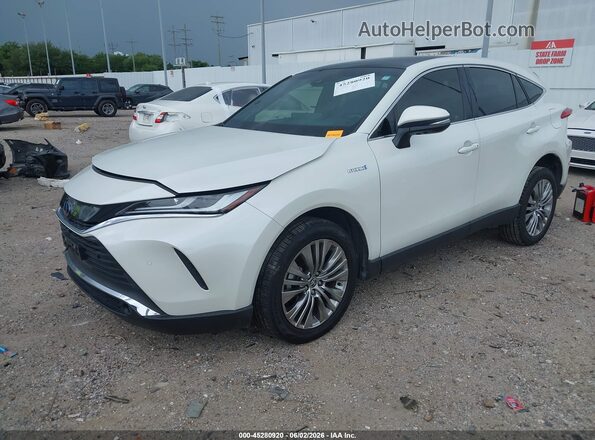 JTEAAAAH1MJ056956 2021 TOYOTA VENZA White Front left