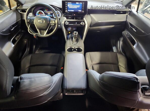 JTEAAAAH1MJ075328 2021 TOYOTA VENZA Gray წინა პანელის ხედი