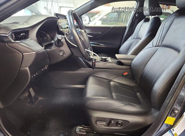 JTEAAAAH1MJ075328 2021 TOYOTA VENZA Gray წინა სალონის ხედი