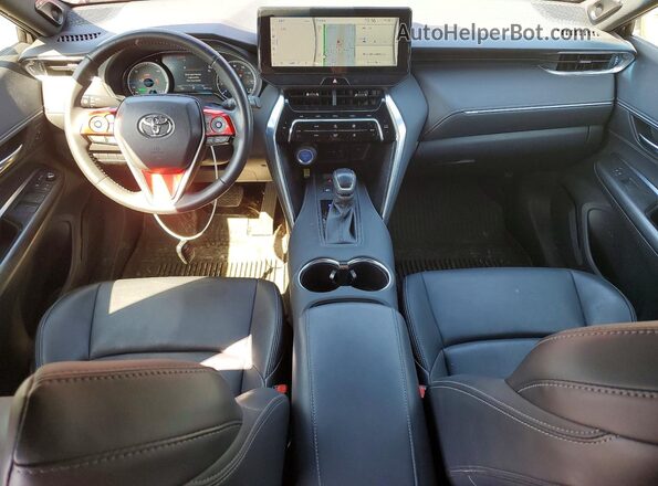 JTEAAAAH1NJ101752 2022 TOYOTA VENZA Burgundy Vista del salpicadero