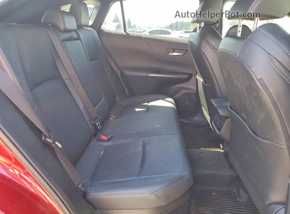 JTEAAAAH1NJ101752 2022 TOYOTA VENZA Burgundy Vista interior trasera