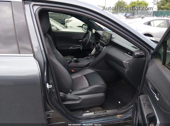 JTEAAAAH2MJ006776 2021 TOYOTA VENZA Blue Вид салону спереду