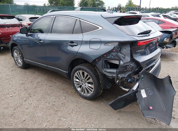 JTEAAAAH2MJ006776 2021 TOYOTA VENZA Blue Задня ліва чверть