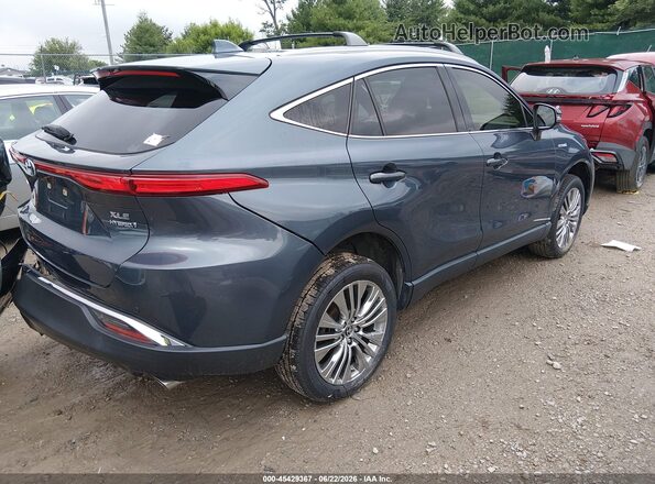 JTEAAAAH2MJ006776 2021 TOYOTA VENZA Blue Задня права чверть