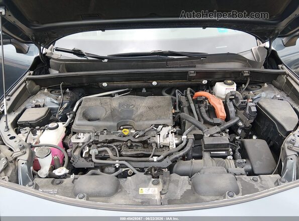 JTEAAAAH2MJ006776 2021 TOYOTA VENZA Blue Вид ззаду