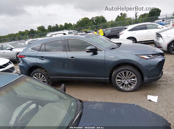 JTEAAAAH2MJ006776 2021 TOYOTA VENZA Blue Панорамний вид салону 360°