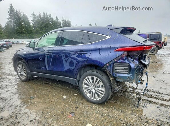 JTEAAAAH2MJ014098 2021 TOYOTA VENZA Blue Задня ліва чверть