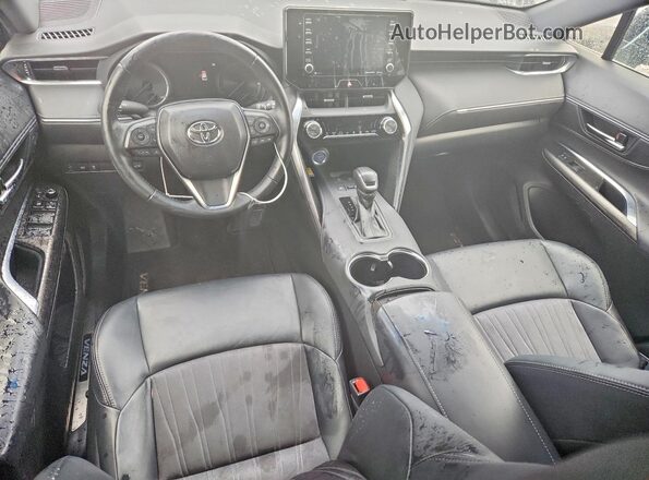 JTEAAAAH2MJ014098 2021 TOYOTA VENZA Blue Вид панелі приладів
