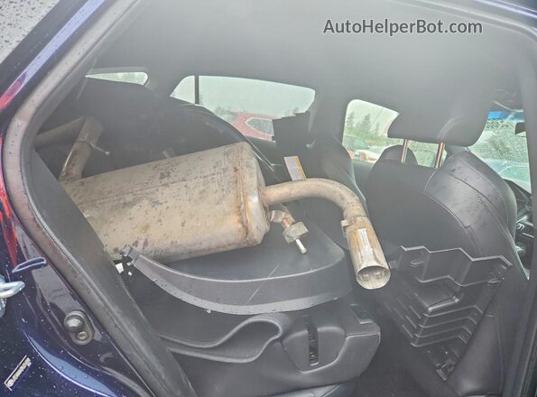 JTEAAAAH2MJ014098 2021 TOYOTA VENZA Blue Вид задньої частини салону