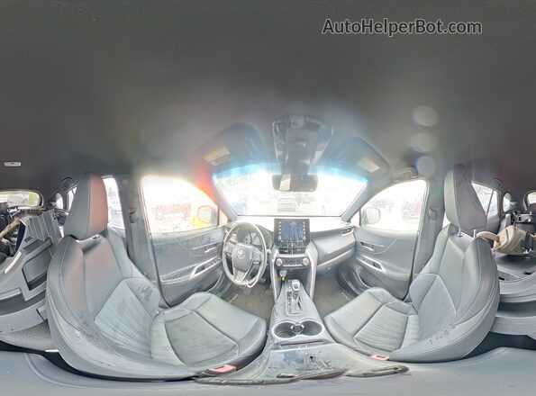 JTEAAAAH2MJ014098 2021 TOYOTA VENZA Blue Панорамний вид салону 360°