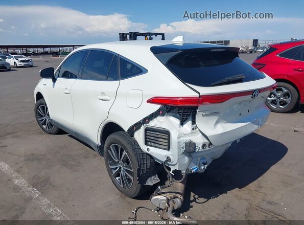 JTEAAAAH2MJ046856 2021 TOYOTA VENZA Белый Задняя левая четверть