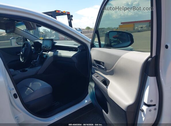 JTEAAAAH2MJ046856 2021 TOYOTA VENZA Белый Вид салона спереди
