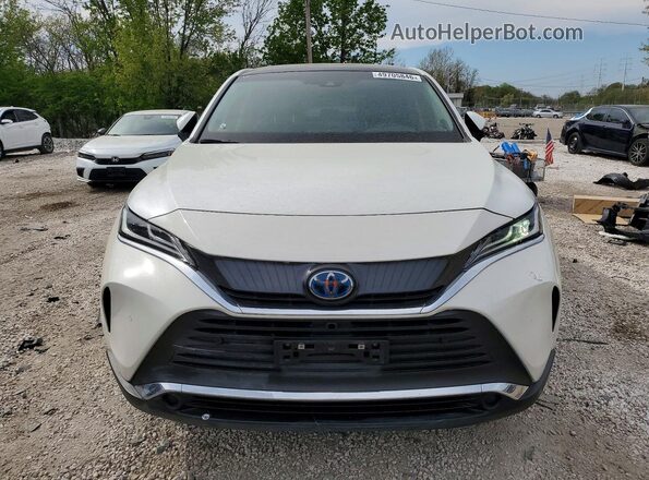 JTEAAAAH2MJ074740 2021 TOYOTA VENZA White წინა ხედი