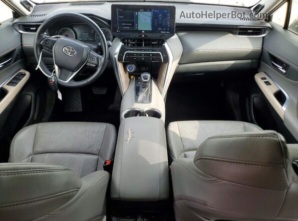 JTEAAAAH2MJ074740 2021 TOYOTA VENZA White წინა პანელის ხედი