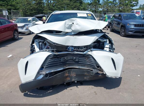 JTEAAAAH2MJ077167 2021 TOYOTA VENZA White Widok z przodu