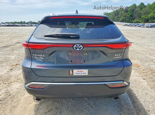 JTEAAAAH2NJ113604 2022 TOYOTA VENZA Blue Vista trasera