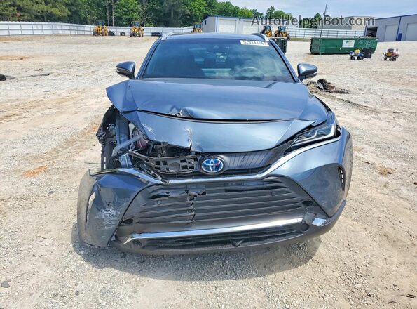 JTEAAAAH2NJ113604 2022 TOYOTA VENZA Blue Vista frontal