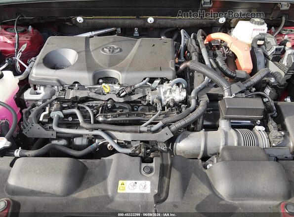 JTEAAAAH2RJ179110 2024 TOYOTA VENZA Burgundy Vista trasera