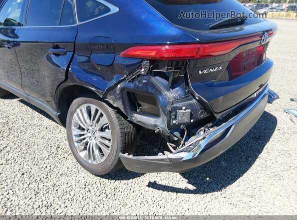 JTEAAAAH3MJ018130 2021 TOYOTA VENZA Blue Widok z przodu