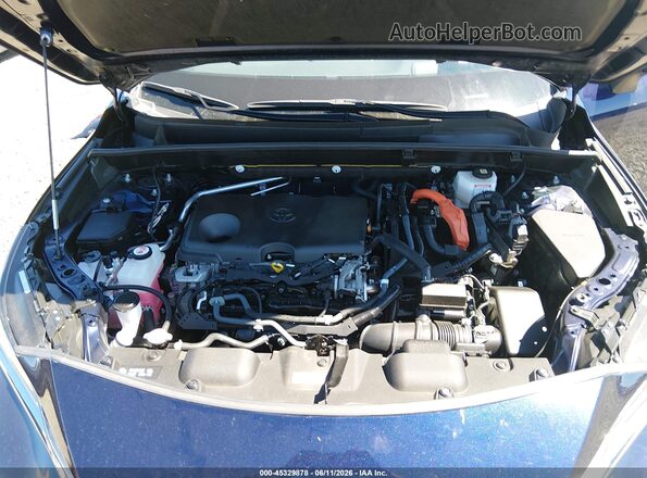 JTEAAAAH3MJ018130 2021 TOYOTA VENZA Blue Widok z tyłu
