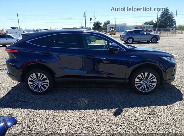 JTEAAAAH3MJ018130 2021 TOYOTA VENZA Blue Widok wnętrza 360 stopni