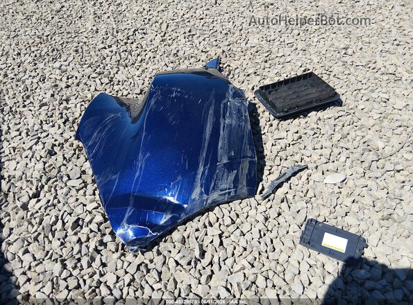JTEAAAAH3MJ018130 2021 TOYOTA VENZA Blue Widok zestawu wskaźników