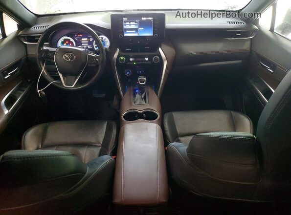 JTEAAAAH3MJ022503 2021 TOYOTA VENZA White Вид панелі приладів