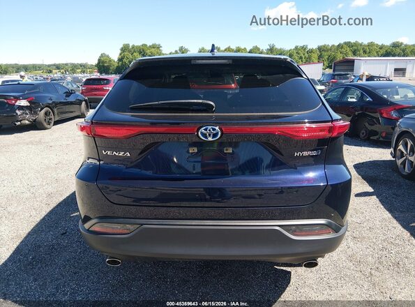 JTEAAAAH3MJ026468 2021 TOYOTA VENZA Blue 