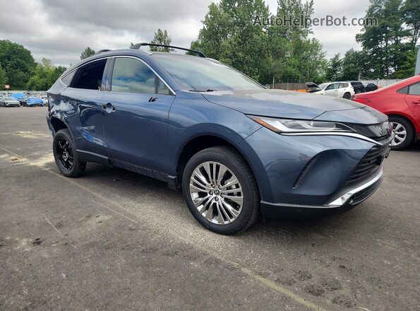 JTEAAAAH3NJ116401 2022 TOYOTA VENZA Blue Przód prawy