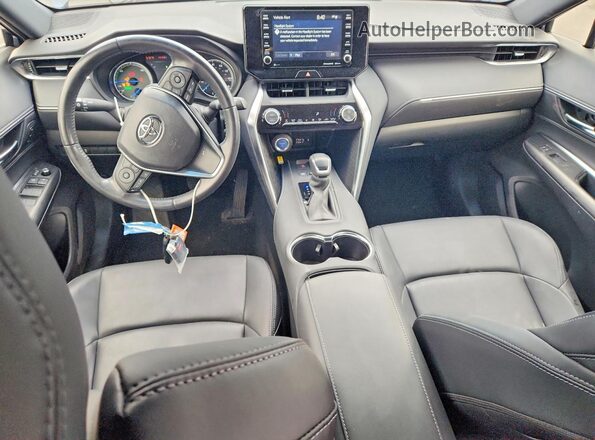 JTEAAAAH3NJ116401 2022 TOYOTA VENZA Blue Widok deski rozdzielczej