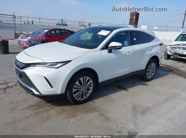 JTEAAAAH3RJ170559 2024 TOYOTA VENZA White Առջևի ձախ երեք քառորդ տեսարան