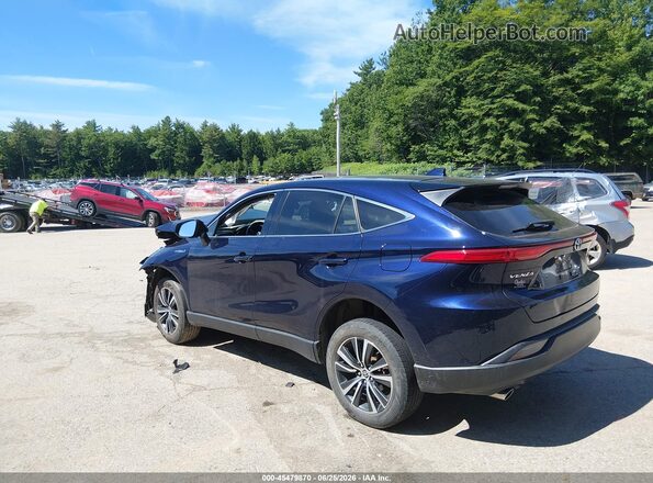 JTEAAAAH4MJ000882 2021 TOYOTA VENZA Blue Rear left
