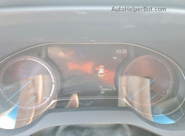 JTEAAAAH4MJ062170 2021 TOYOTA VENZA Серый Вид щитка приборов