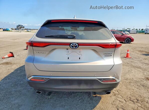 JTEAAAAH4MJ062170 2021 TOYOTA VENZA Серый Вид сзади