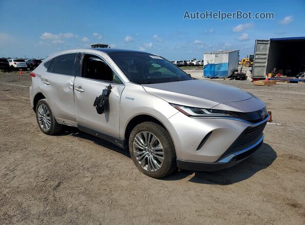 JTEAAAAH4MJ062170 2021 TOYOTA VENZA Серый Передняя правая четверть