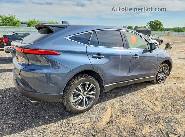 JTEAAAAH4NJ087894 2022 TOYOTA VENZA Синий Задняя правая четверть