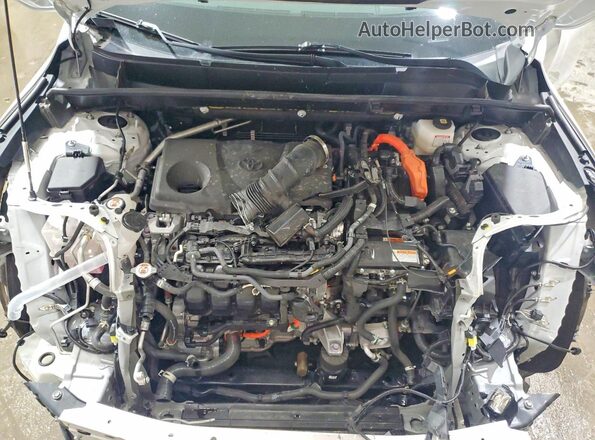 JTEAAAAH4RJ180436 2024 TOYOTA VENZA White ძრავის განყოფილების ხედი