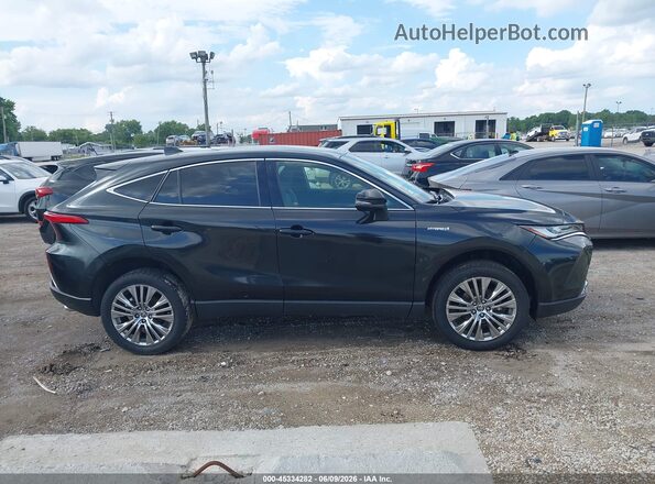 JTEAAAAH5MJ011972 2021 TOYOTA VENZA Черный Вид задней части салона