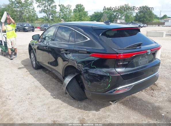 JTEAAAAH5MJ011972 2021 TOYOTA VENZA Черный Задняя левая четверть