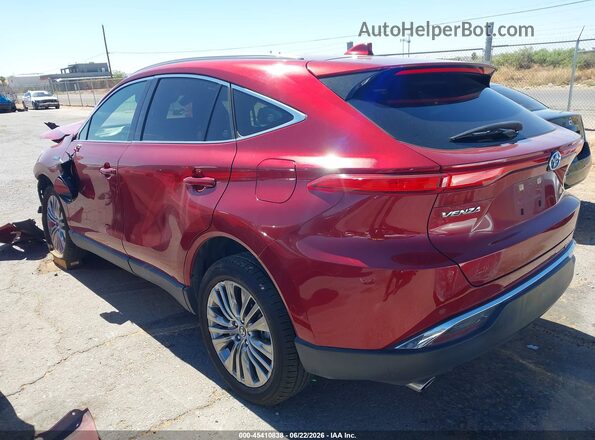 JTEAAAAH5MJ067569 2021 TOYOTA VENZA Burgundy უკანა მარცხენა